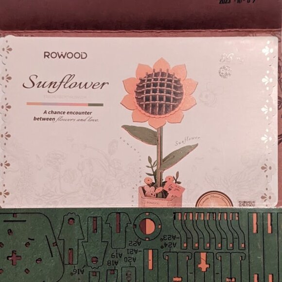 Rolife Rowood - Sunflower puzzle - Picture 5 of 5